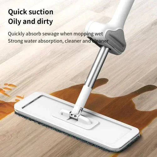 Squeeze Flat™ Mop Hand-free washing【Last day discount】