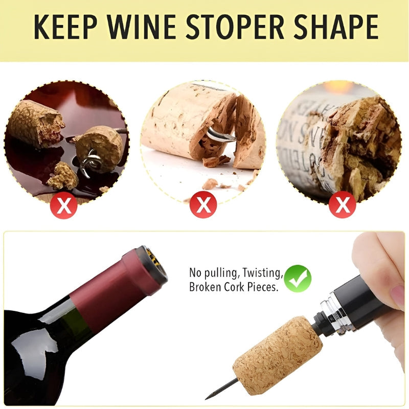 Corky™ - Air pressure wine opener