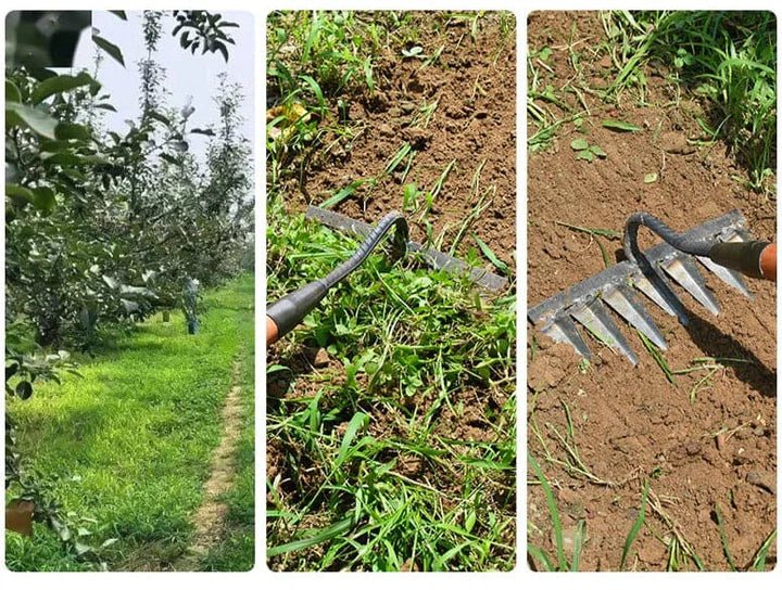 GardenBuddy™ - Robust iron garden rake