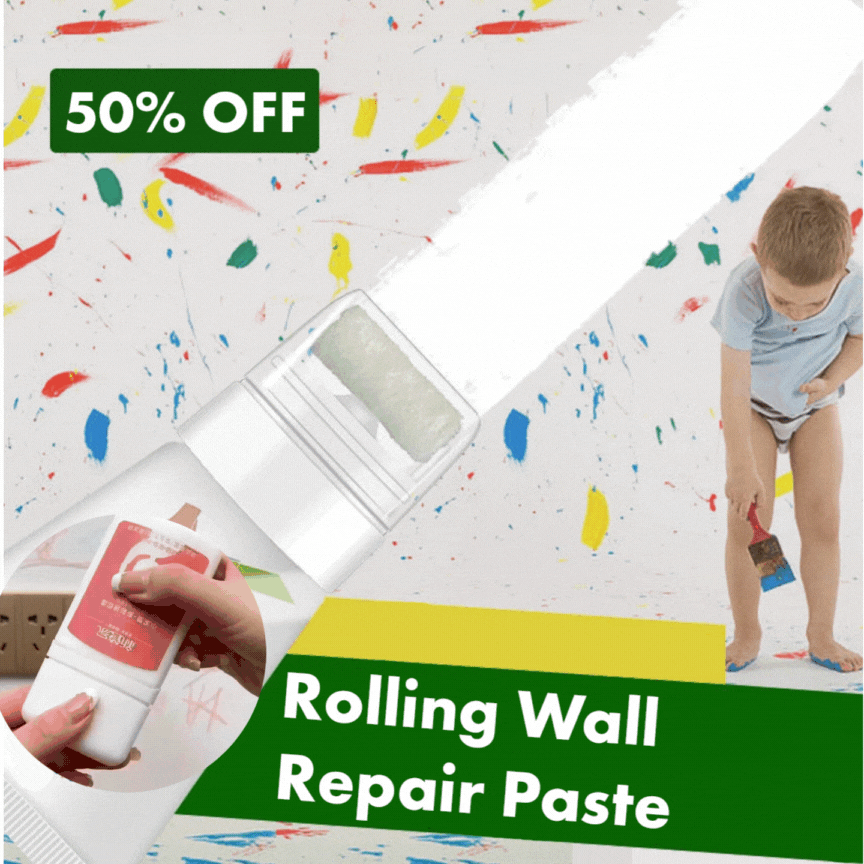 Wallfix™ Rolling wall repair paste【Last day discount】