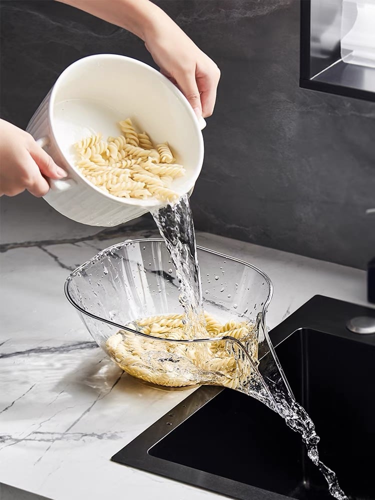 SuperKitchen™ - Multifunctional temperature-resistant colander