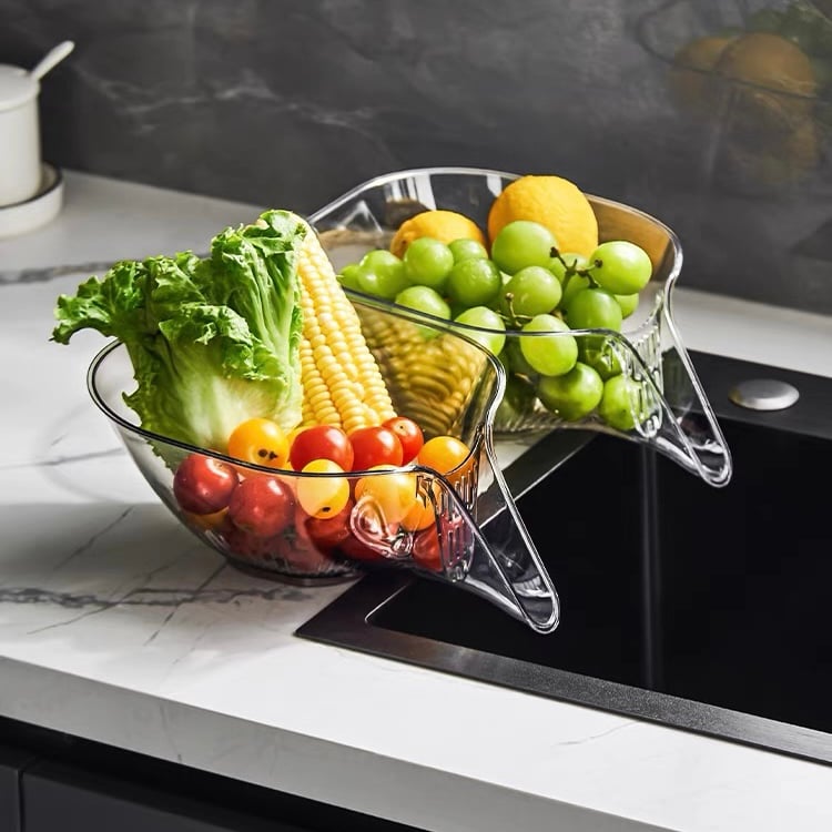 SuperKitchen™ - Multifunctional temperature-resistant colander