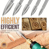 WoodCarve - Engraving Drill Set | 5 Different Sizes