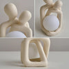 Loverrock Nordic Style Couple Sculpture