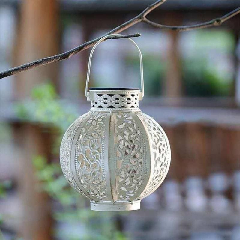 IronLuminae™ - Solar LED iron art Halloween lantern