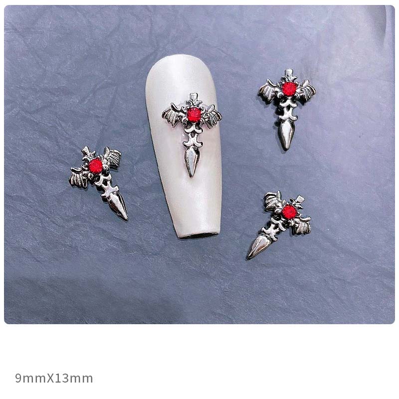 Gothastic 3D Gothic Halloween Nail Charms – Pack of 10