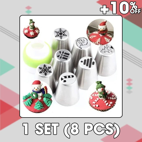SweetTip™ - Christmas cake taper set