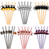 Sipcreep 24pc Halloween Horror Paper Straws