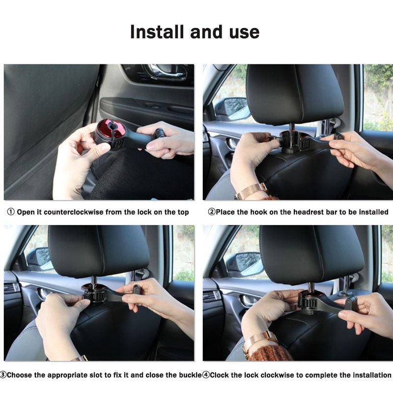 Hooky™ (1+1 FREE) | Car rear seat hook【Last day discount】