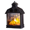 Illuminova Vintage Halloween Lantern with Flameless Candle - Set of 4