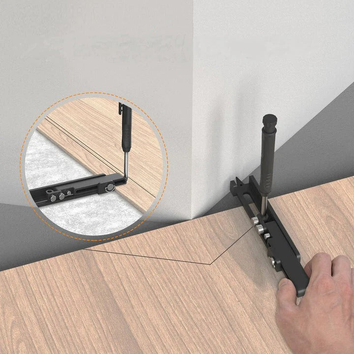 ContourPro™ - DIY woodworking compass multifunction scribing tool