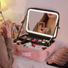 LumiCase™ - LED mirror makeup travel case